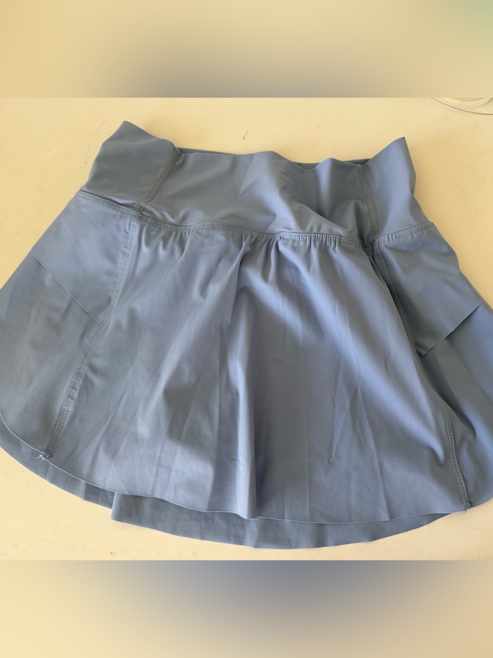 HALARA Light Blue/gray Athletic Skort with Built-In Shorts